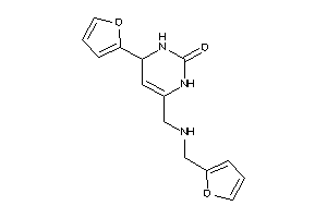 Image of 6-[(2-furfurylamino)methyl]-4-(2-furyl)-3,4-dihydro-1H-pyrimidin-2-one