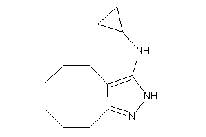 Cyclopropyl(4,5,6,7,8,9-hexahydro-2H-cycloocta[c]pyrazol-3-yl)amine