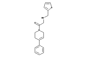 2-(2-furfurylamino)-1-(4-phenyl-3,6-dihydro-2H-pyridin-1-yl)ethanone