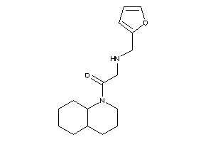 1-(3,4,4a,5,6,7,8,8a-octahydro-2H-quinolin-1-yl)-2-(2-furfurylamino)ethanone