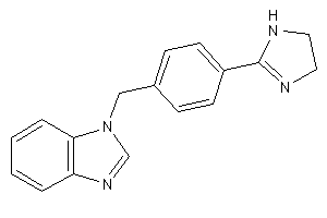 1-[4-(2-imidazolin-2-yl)benzyl]benzimidazole