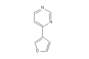 4-(3-furyl)pyrimidine