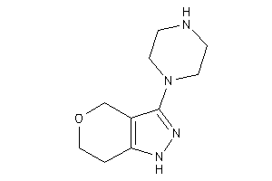 Image of 3-piperazino-1,4,6,7-tetrahydropyrano[4,3-c]pyrazole