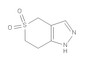 1,4,6,7-tetrahydrothiopyrano[4,3-c]pyrazole 5,5-dioxide