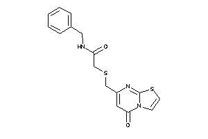 N-benzyl-2-[(5-ketothiazolo[3,2-a]pyrimidin-7-yl)methylthio]acetamide