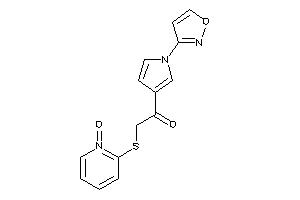 1-(1-isoxazol-3-ylpyrrol-3-yl)-2-[(1-keto-2-pyridyl)thio]ethanone