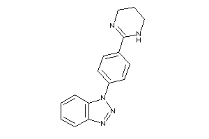 1-[4-(1,4,5,6-tetrahydropyrimidin-2-yl)phenyl]benzotriazole