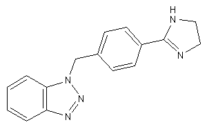 1-[4-(2-imidazolin-2-yl)benzyl]benzotriazole