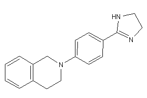 2-[4-(2-imidazolin-2-yl)phenyl]-3,4-dihydro-1H-isoquinoline