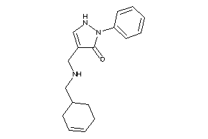 4-[(cyclohex-3-en-1-ylmethylamino)methyl]-2-phenyl-3-pyrazolin-3-one