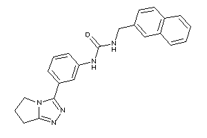 1-[3-(6,7-dihydro-5H-pyrrolo[2,1-c][1,2,4]triazol-3-yl)phenyl]-3-(2-naphthylmethyl)urea