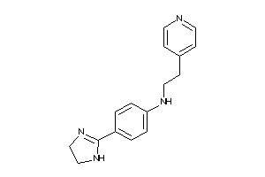 [4-(2-imidazolin-2-yl)phenyl]-[2-(4-pyridyl)ethyl]amine