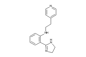 [2-(2-imidazolin-2-yl)phenyl]-[2-(4-pyridyl)ethyl]amine