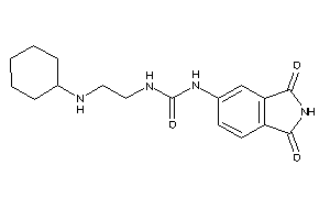 1-[2-(cyclohexylamino)ethyl]-3-(1,3-diketoisoindolin-5-yl)urea