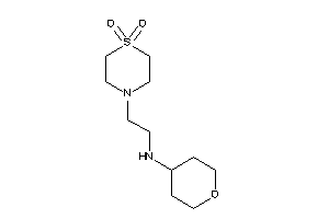 2-(1,1-diketo-1,4-thiazinan-4-yl)ethyl-tetrahydropyran-4-yl-amine