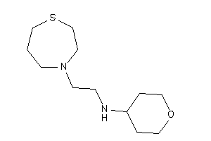 Tetrahydropyran-4-yl-[2-(1,4-thiazepan-4-yl)ethyl]amine