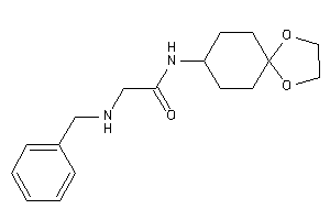 2-(benzylamino)-N-(1,4-dioxaspiro[4.5]decan-8-yl)acetamide