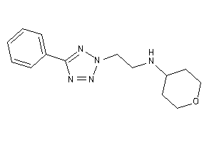 2-(5-phenyltetrazol-2-yl)ethyl-tetrahydropyran-4-yl-amine