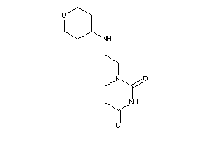 1-[2-(tetrahydropyran-4-ylamino)ethyl]pyrimidine-2,4-quinone