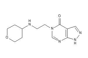 5-[2-(tetrahydropyran-4-ylamino)ethyl]-1H-pyrazolo[3,4-d]pyrimidin-4-one