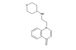 1-[2-(tetrahydropyran-4-ylamino)ethyl]-4-quinolone