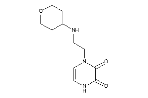4-[2-(tetrahydropyran-4-ylamino)ethyl]-1H-pyrazine-2,3-quinone