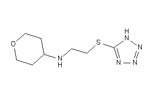 Tetrahydropyran-4-yl-[2-(1H-tetrazol-5-ylthio)ethyl]amine