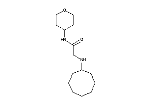 2-(cyclooctylamino)-N-tetrahydropyran-4-yl-acetamide