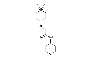 2-[(1,1-diketothian-4-yl)amino]-N-tetrahydropyran-4-yl-acetamide