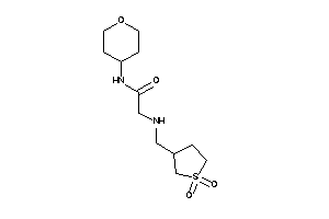 2-[(1,1-diketothiolan-3-yl)methylamino]-N-tetrahydropyran-4-yl-acetamide