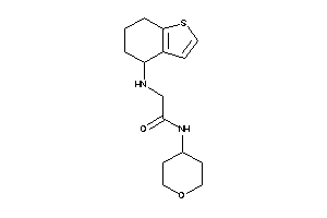 2-(4,5,6,7-tetrahydrobenzothiophen-4-ylamino)-N-tetrahydropyran-4-yl-acetamide