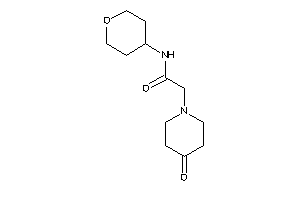 2-(4-ketopiperidino)-N-tetrahydropyran-4-yl-acetamide