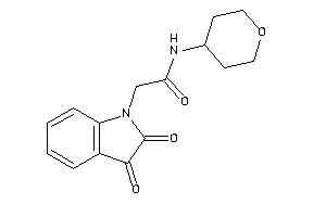 2-(2,3-diketoindolin-1-yl)-N-tetrahydropyran-4-yl-acetamide