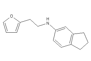 2-(2-furyl)ethyl-indan-5-yl-amine