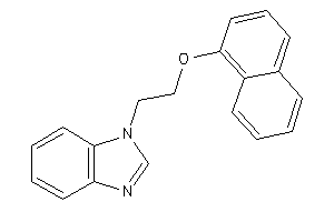 1-[2-(1-naphthoxy)ethyl]benzimidazole