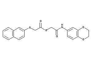 Image of 2-(2-naphthylthio)acetic Acid [2-(2,3-dihydro-1,4-benzodioxin-6-ylamino)-2-keto-ethyl] Ester