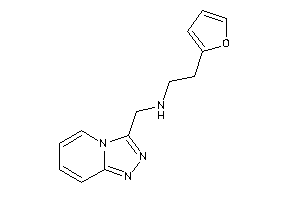 2-(2-furyl)ethyl-([1,2,4]triazolo[4,3-a]pyridin-3-ylmethyl)amine