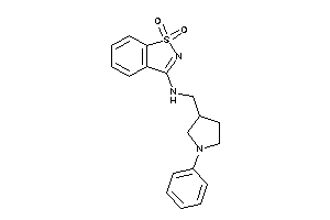 (1,1-diketo-1,2-benzothiazol-3-yl)-[(1-phenylpyrrolidin-3-yl)methyl]amine