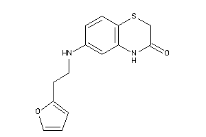 6-[2-(2-furyl)ethylamino]-4H-1,4-benzothiazin-3-one