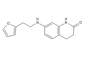 7-[2-(2-furyl)ethylamino]-3,4-dihydrocarbostyril