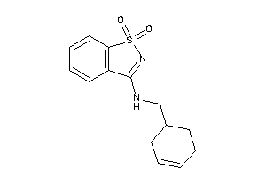 Image of Cyclohex-3-en-1-ylmethyl-(1,1-diketo-1,2-benzothiazol-3-yl)amine