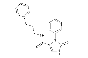 3-phenyl-N-(3-phenylpropyl)-2-thioxo-4-imidazoline-4-carboxamide
