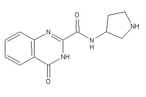 4-keto-N-pyrrolidin-3-yl-3H-quinazoline-2-carboxamide