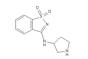 (1,1-diketo-1,2-benzothiazol-3-yl)-pyrrolidin-3-yl-amine