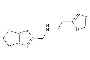 5,6-dihydro-4H-cyclopenta[b]thiophen-2-ylmethyl-[2-(2-furyl)ethyl]amine