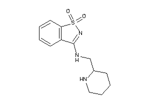 (1,1-diketo-1,2-benzothiazol-3-yl)-(2-piperidylmethyl)amine
