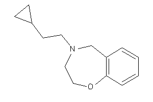 4-(2-cyclopropylethyl)-3,5-dihydro-2H-1,4-benzoxazepine