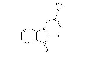 Image of 1-(2-cyclopropyl-2-keto-ethyl)isatin