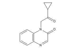 1-(2-cyclopropyl-2-keto-ethyl)quinoxalin-2-one