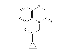 4-(2-cyclopropyl-2-keto-ethyl)-1,4-benzoxazin-3-one